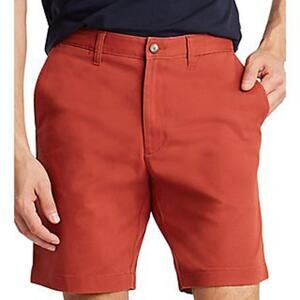 Nautica Classic Fit Deck Shorts Stretch Rusty Size 42 Waist Inseam 8.5 New